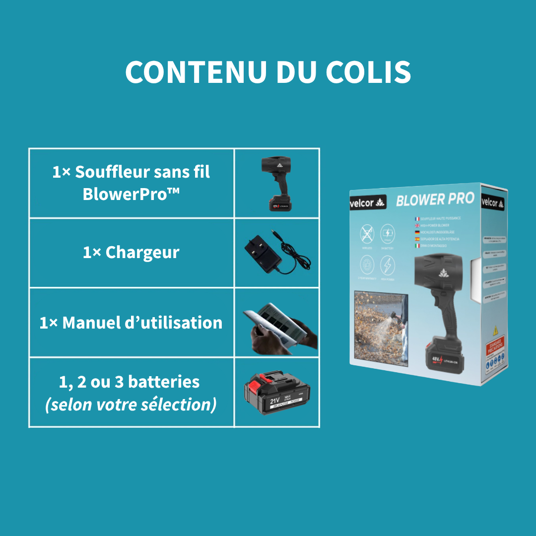Mini souffleur ultra puissant