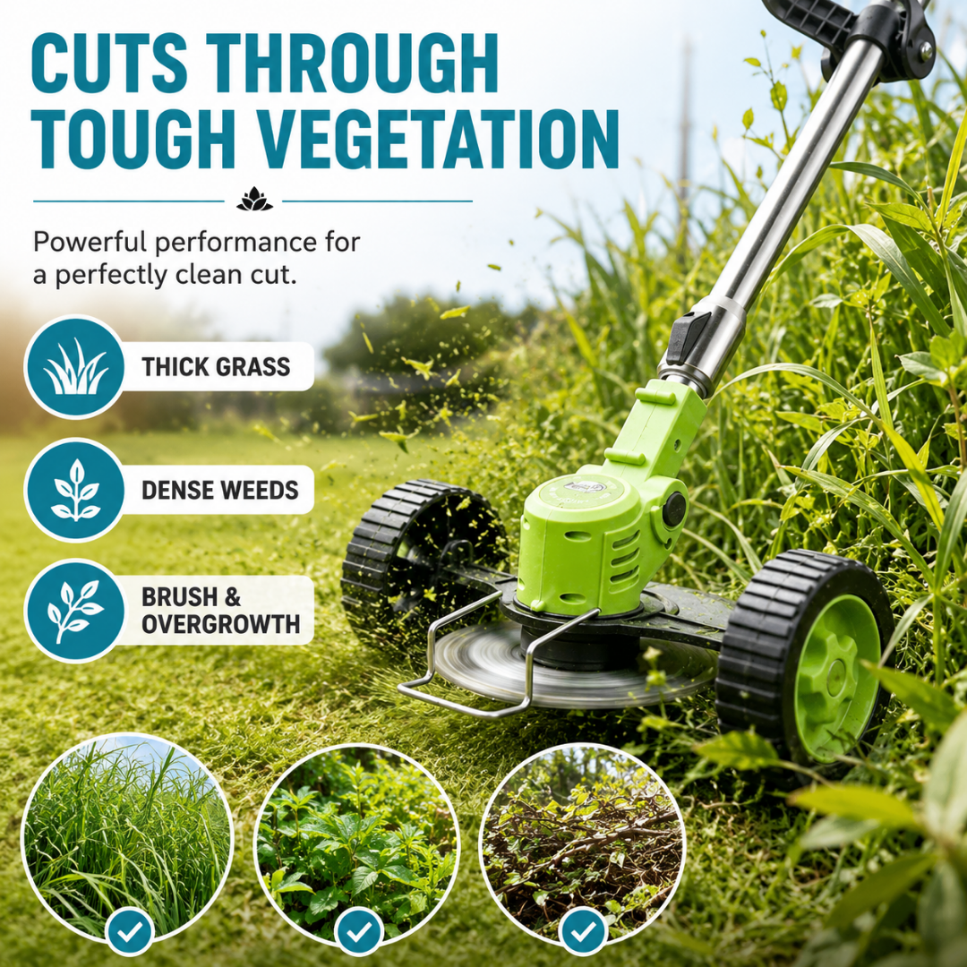 Replacement Steel Blades for Velcor 3-in-1 Cordless Grass Trimmer