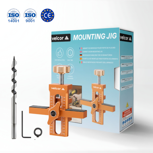 Cabinet Door Mounting Jig
