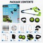 3 In 1 Cordless Grass Trimmer, Weed Eater and Edger