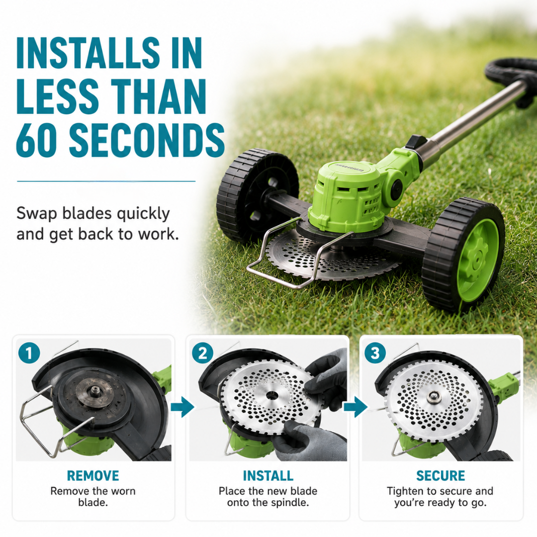 3 In 1 Cordless Grass Trimmer, Weed Eater and Edger