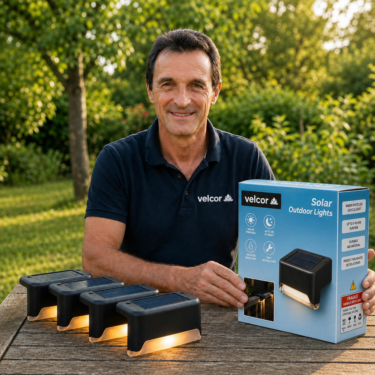 Solar LED Outdoor Lights